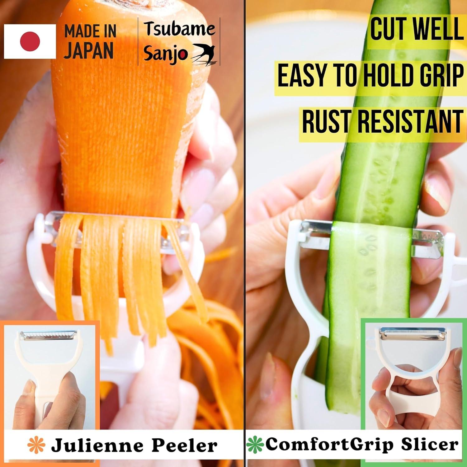 Pelador Juliana Japonés LOVE LOVE JAPAN - Acero Inoxidable