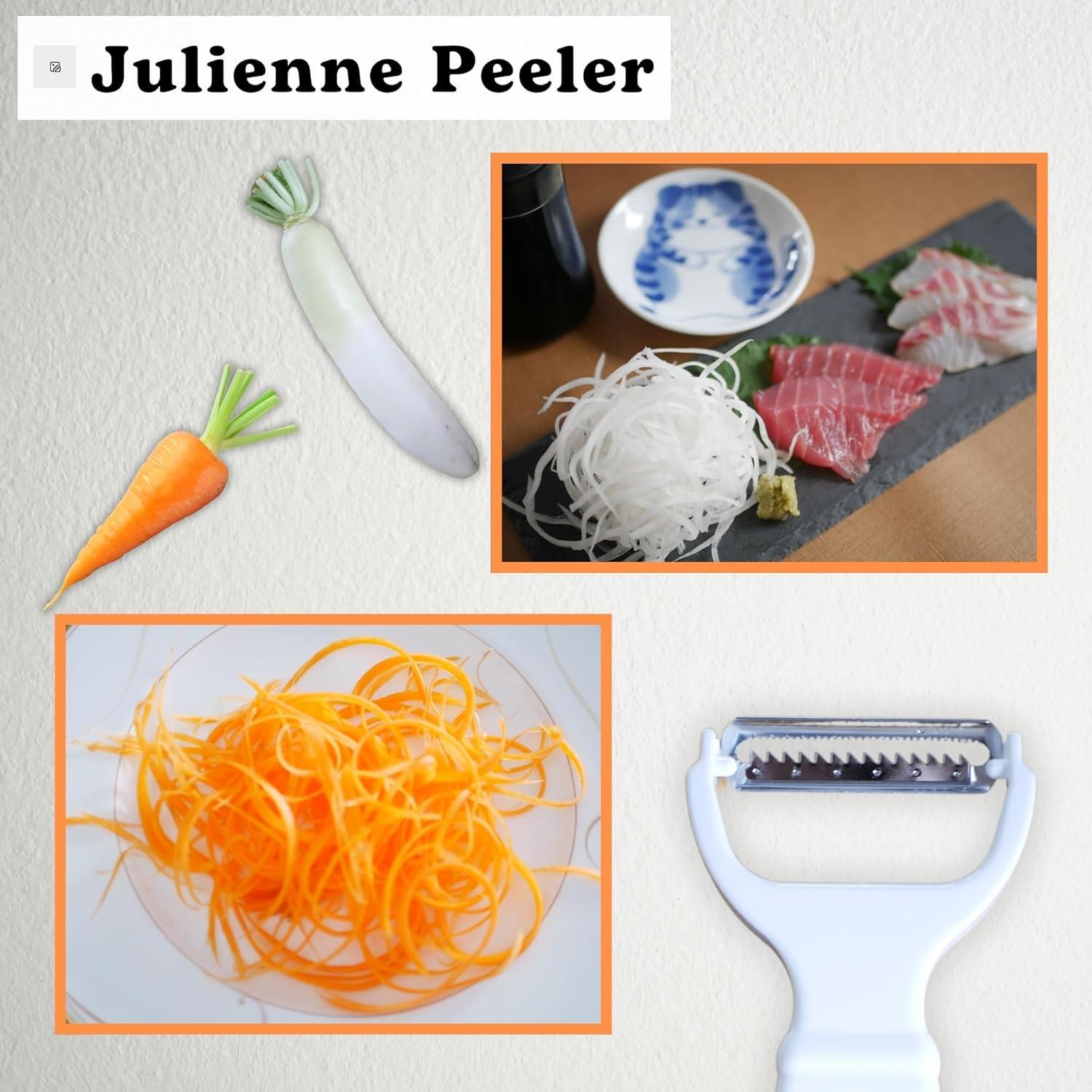 Pelador Juliana Japonés LOVE LOVE JAPAN - Acero Inoxidable