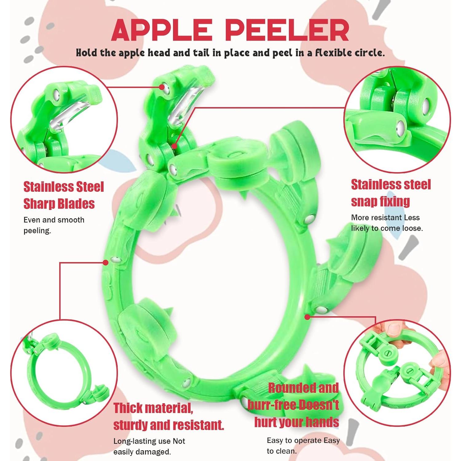 Pelador de Manzana Eastrpupira Plegable de Acero Inoxidable