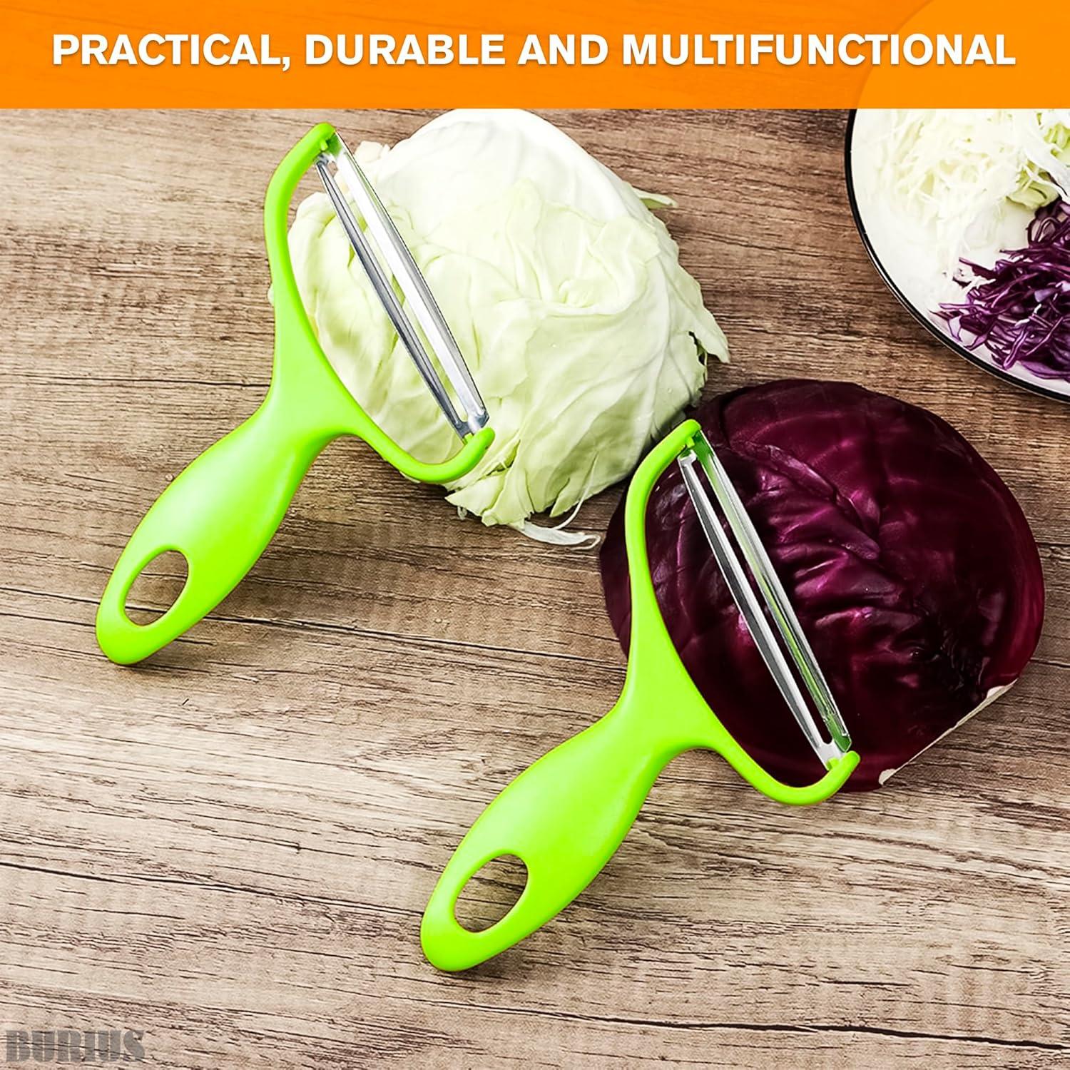 Pelador de Verduras BURIUS Vegslicer Acero Inoxidable Verde