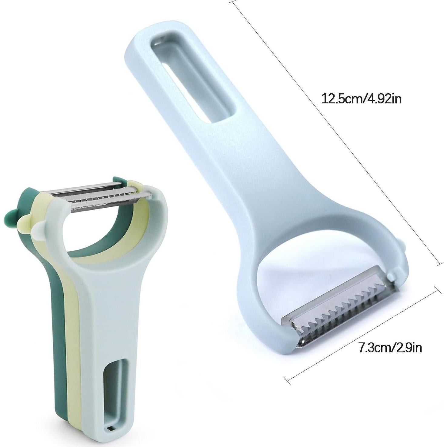 Juego de Peladores VOGARB 3 Piezas Acero Inoxidable