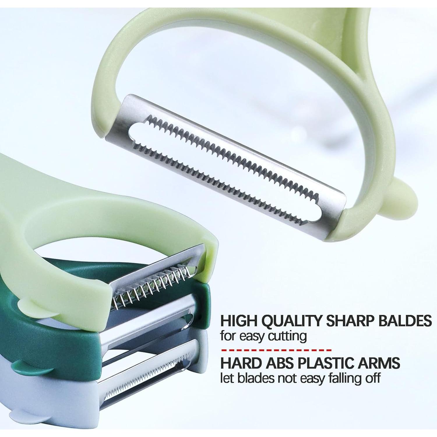 Juego de Peladores VOGARB 3 Piezas Acero Inoxidable