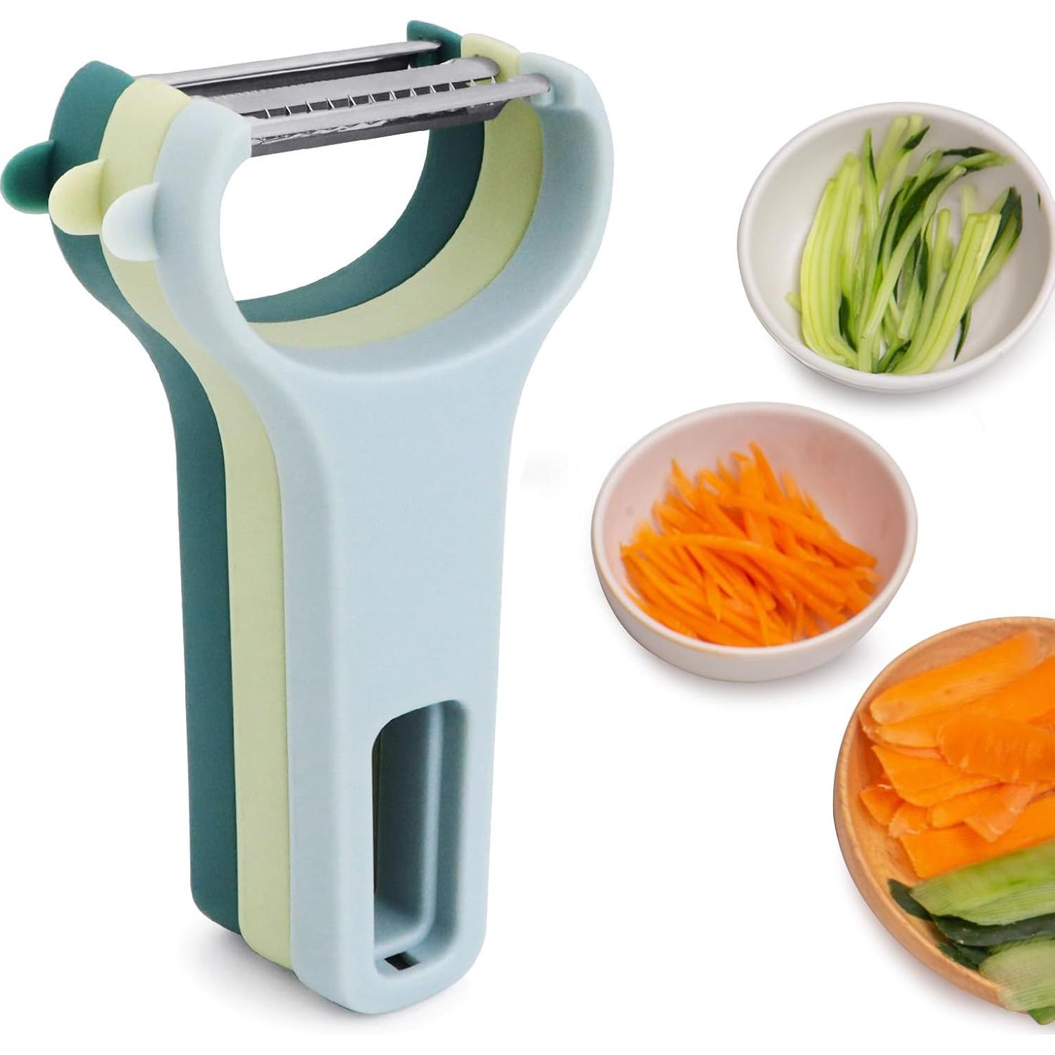 Juego de Peladores VOGARB 3 Piezas Acero Inoxidable