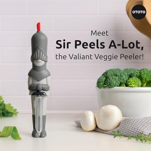 Pelador de Verduras OTOTO Sir Peels A-Lot Acero Inoxidable Gris