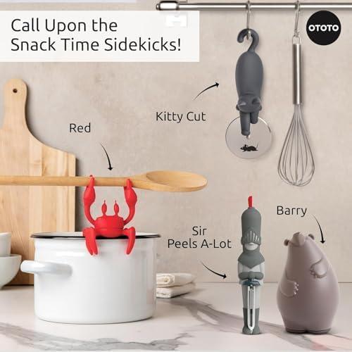 Pelador de Verduras OTOTO Sir Peels A-Lot Acero Inoxidable Gris