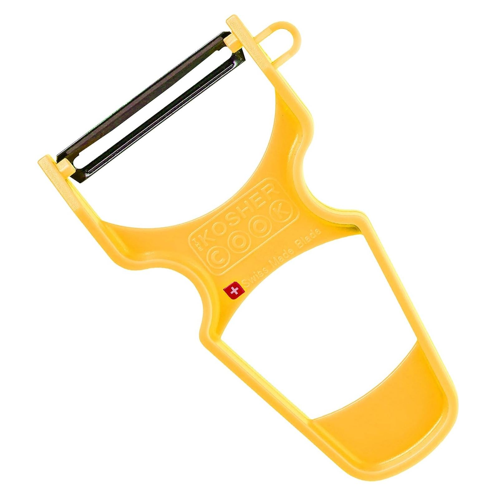 Pelador de Verduras The Kosher Cook Amarillo - Acero Inoxidable