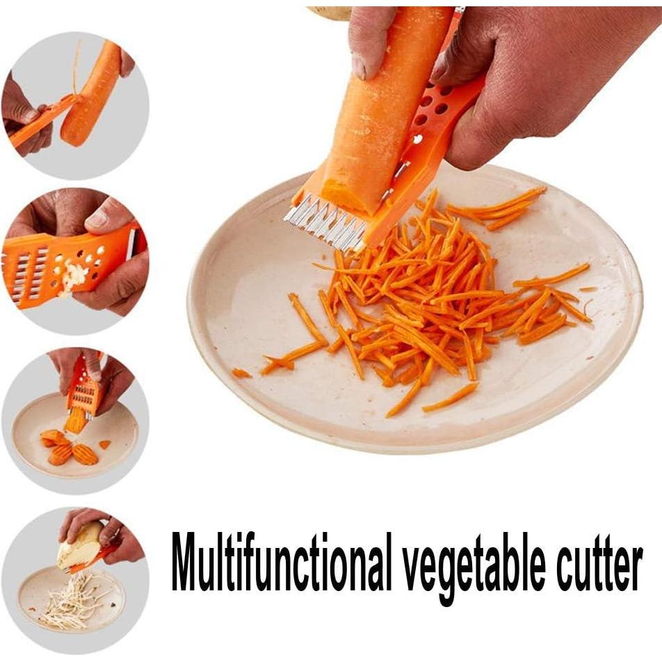 Pelador Multifuncional Saim 2 Pcs - Rallador de Frutas y Verduras