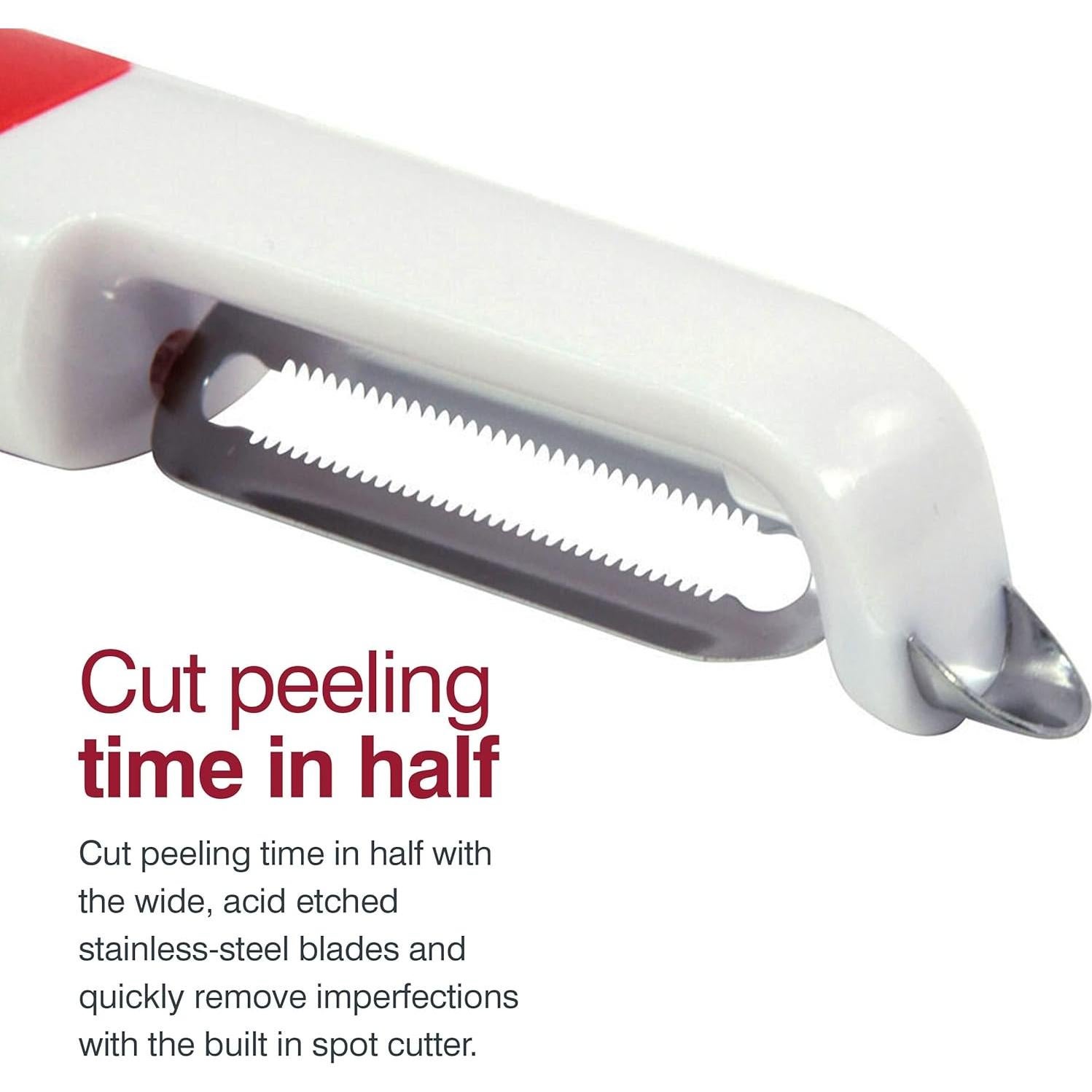 Conjunto de Peladores de Verduras Zyliss - 2 Piezas Acero Inoxidable