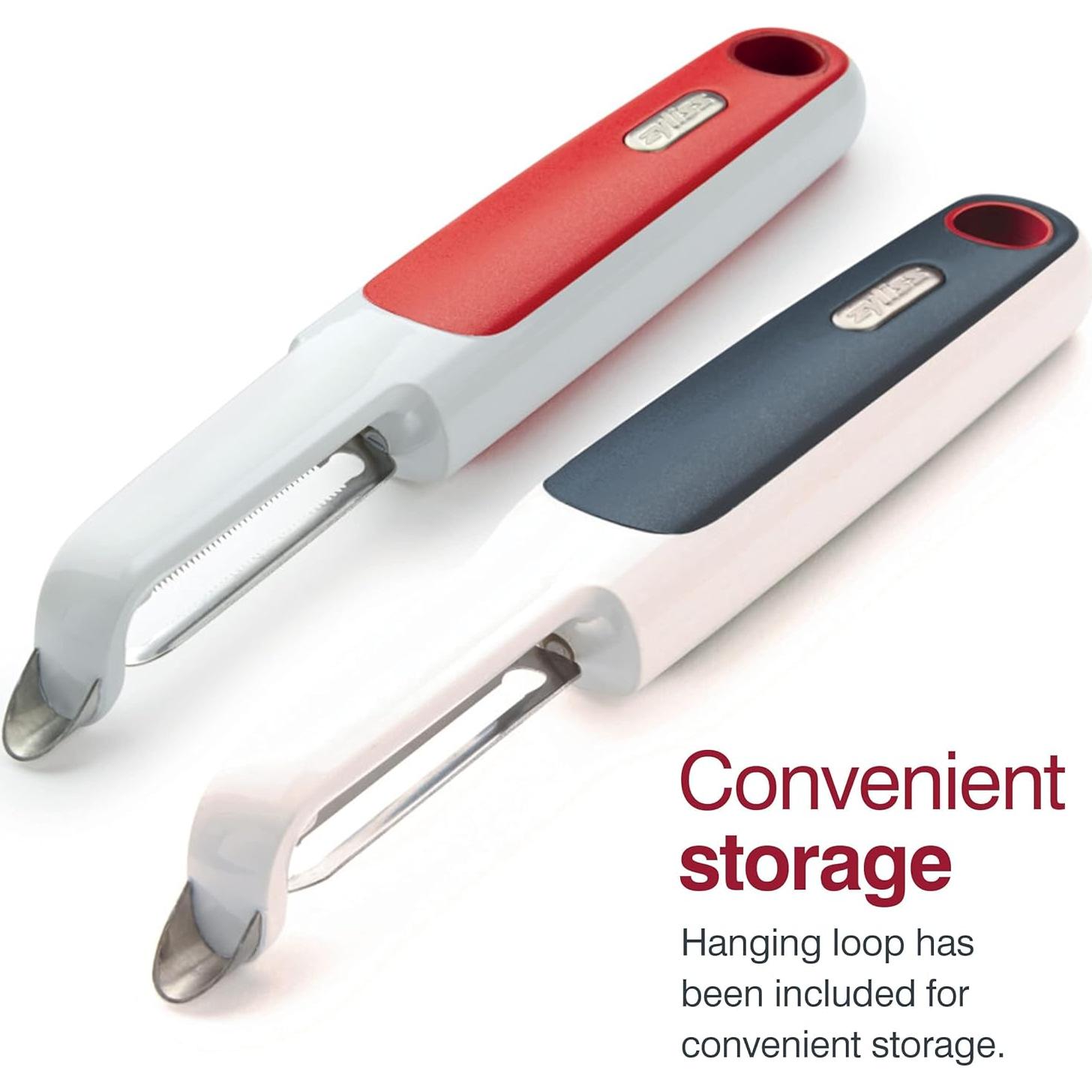 Conjunto de Peladores de Verduras Zyliss - 2 Piezas Acero Inoxidable