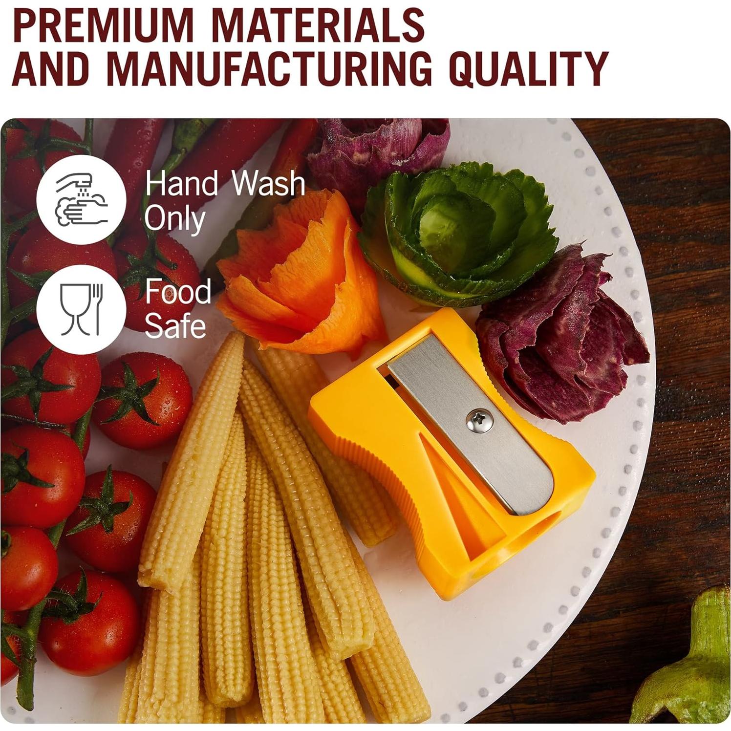 Afilador de Verduras Karoto Monkey Business - Pelador Amarillo