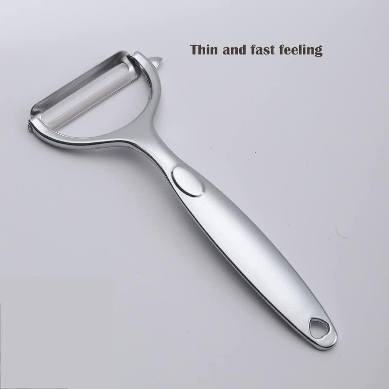 Conjunto de Peladores Amouy 2 Piezas Acero Inoxidable Y