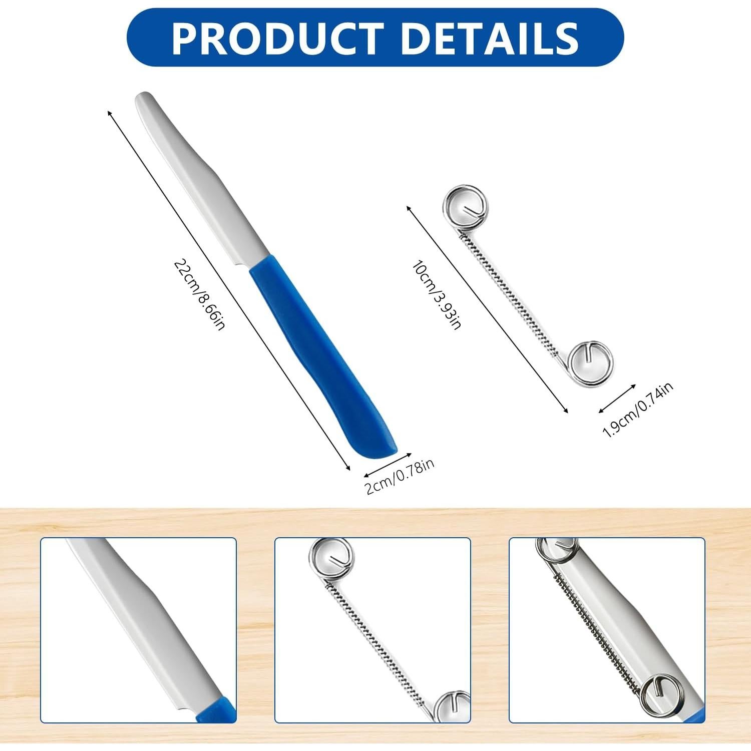 Cuchillo Multifuncional COLOTTE 3 en 1 Acero Inoxidable 22cm