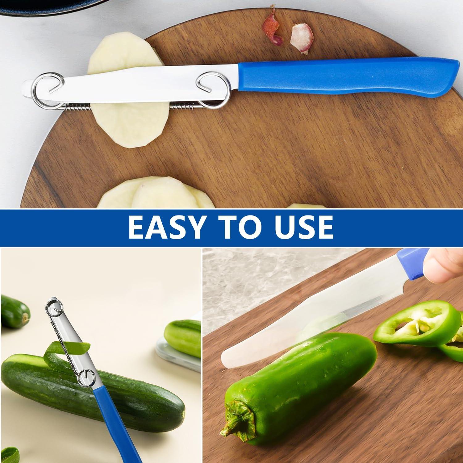 Cuchillo Multifuncional COLOTTE 3 en 1 Acero Inoxidable 22cm