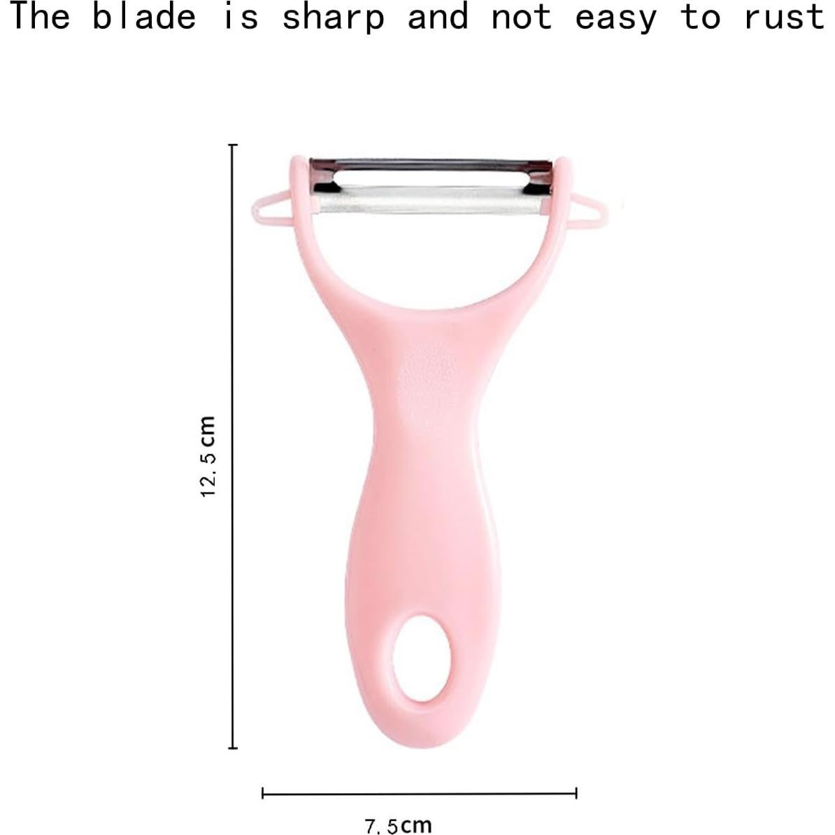 Juego de 6 Peladores de Verduras HZ Yihai Otoño - Acero Inoxidable