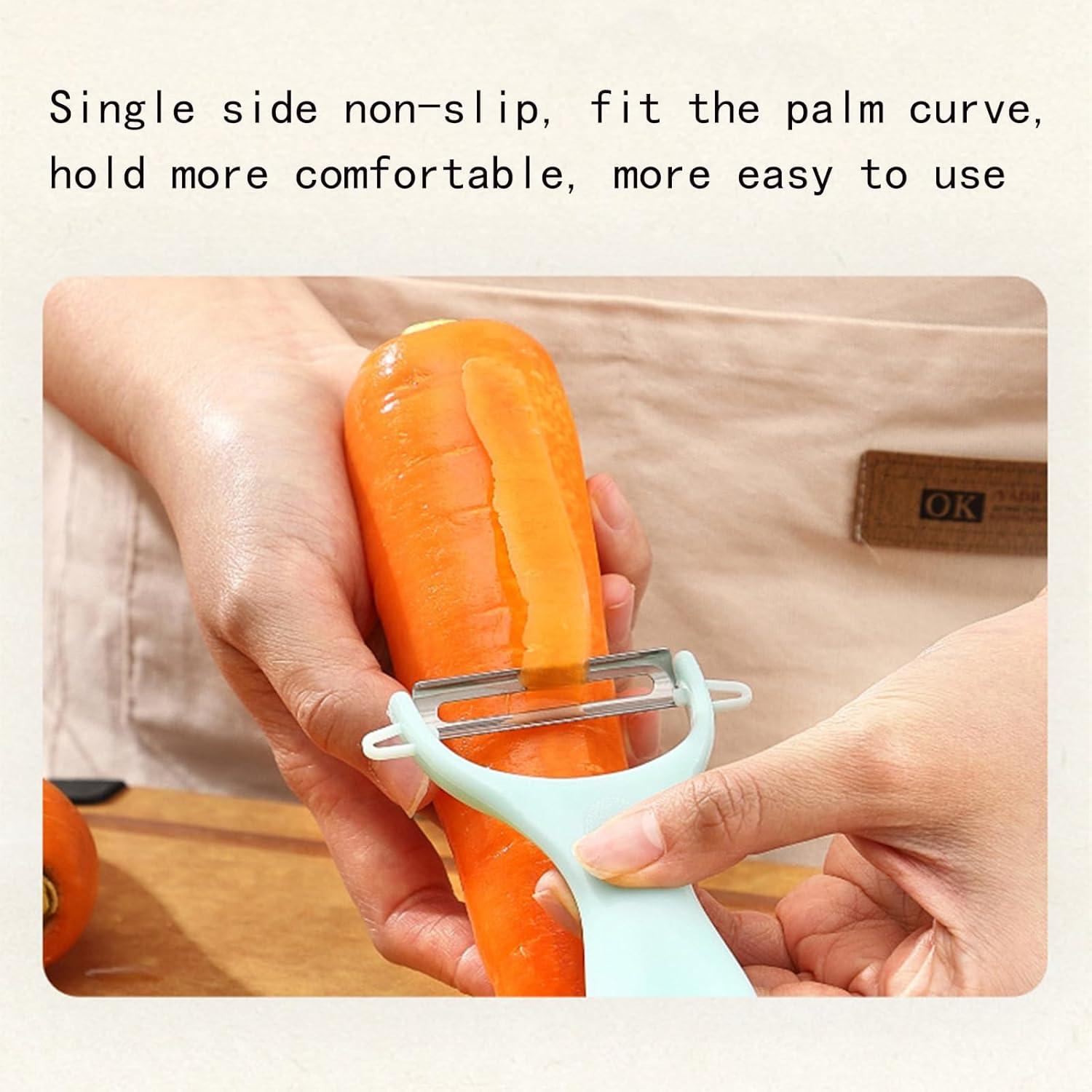 Juego de 6 Peladores de Verduras HZ Yihai Otoño - Acero Inoxidable