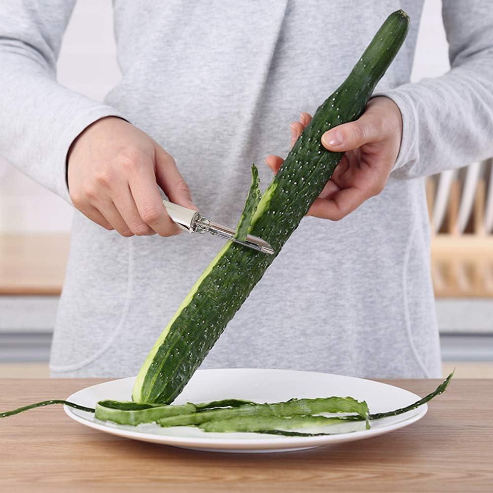 Pelador de Verduras Lechay Acero Inoxidable Juego de 3