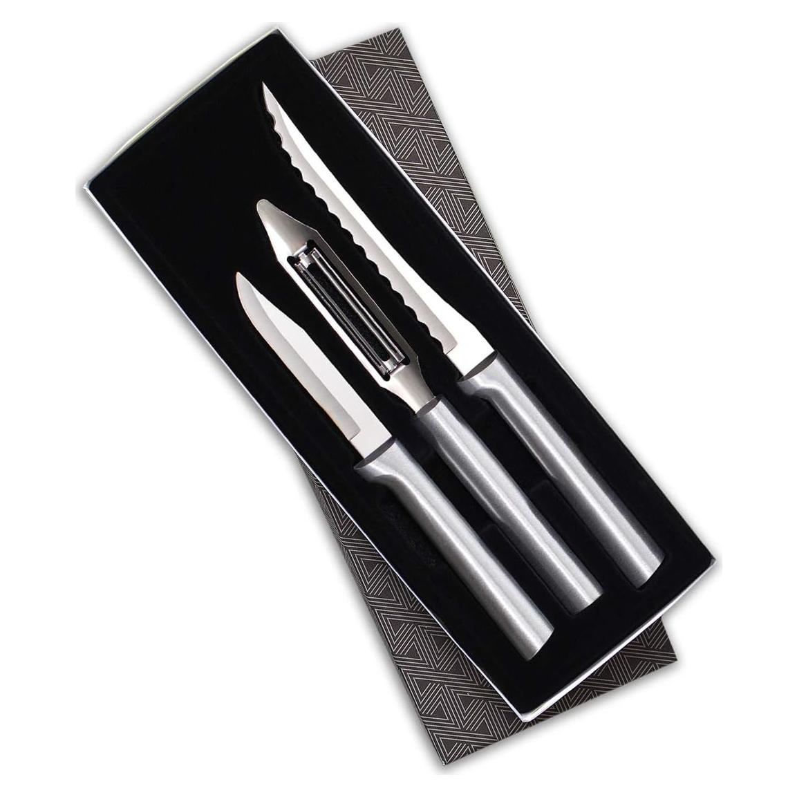 Juego de Cuchillos Rada Cutlery 3 Piezas Pelar y Cortar