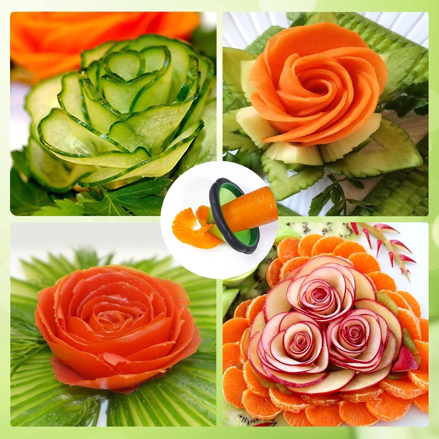 Rizador y Pelador de Zanahoria TXIN, Cortador Espiral Manual