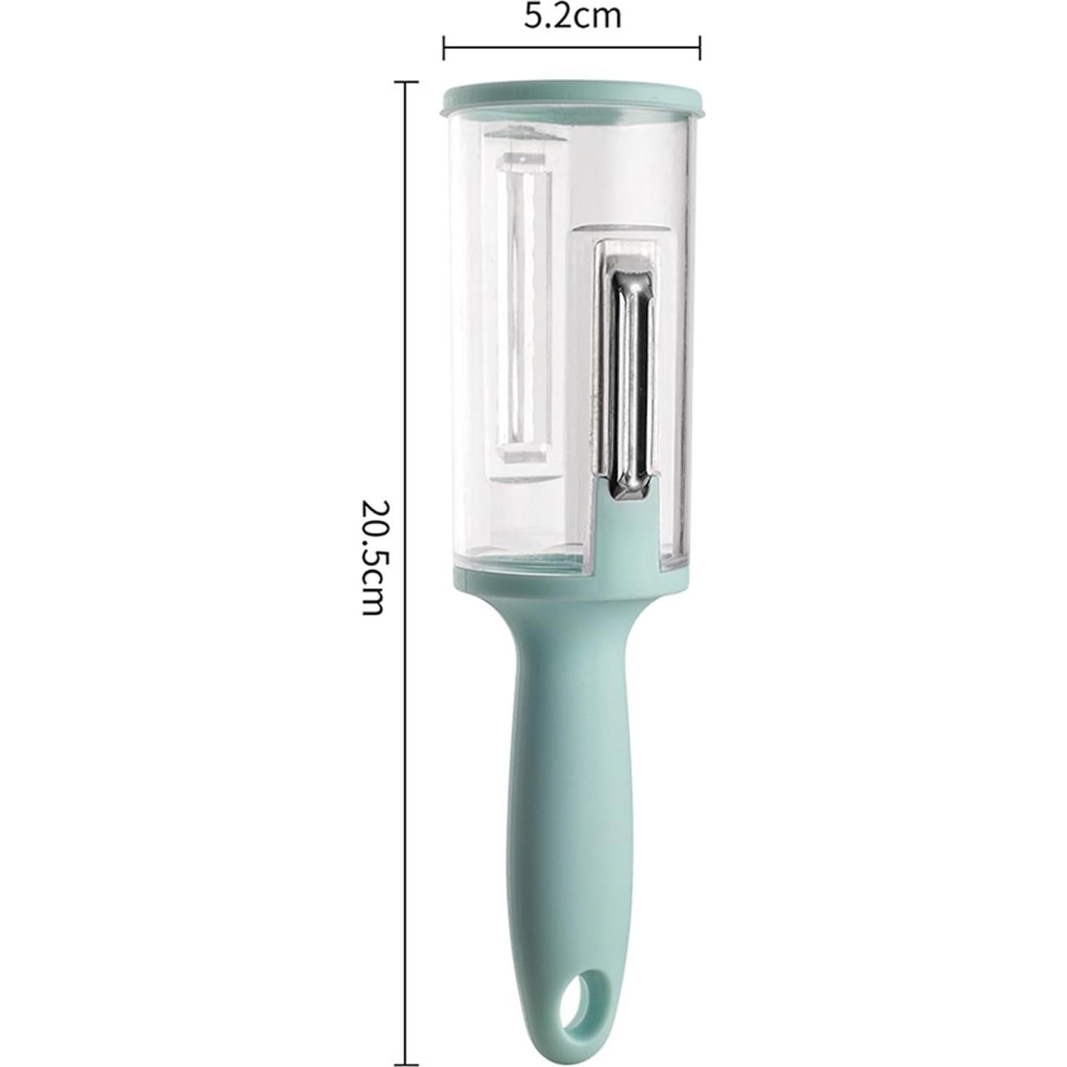 Pelador Multifuncional Genérico 2 en 1 con Caja de Almacenamiento