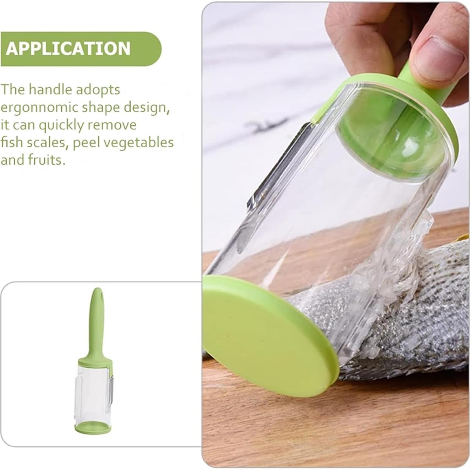 Pelador Multifuncional Genérico 2 en 1 con Caja de Almacenamiento