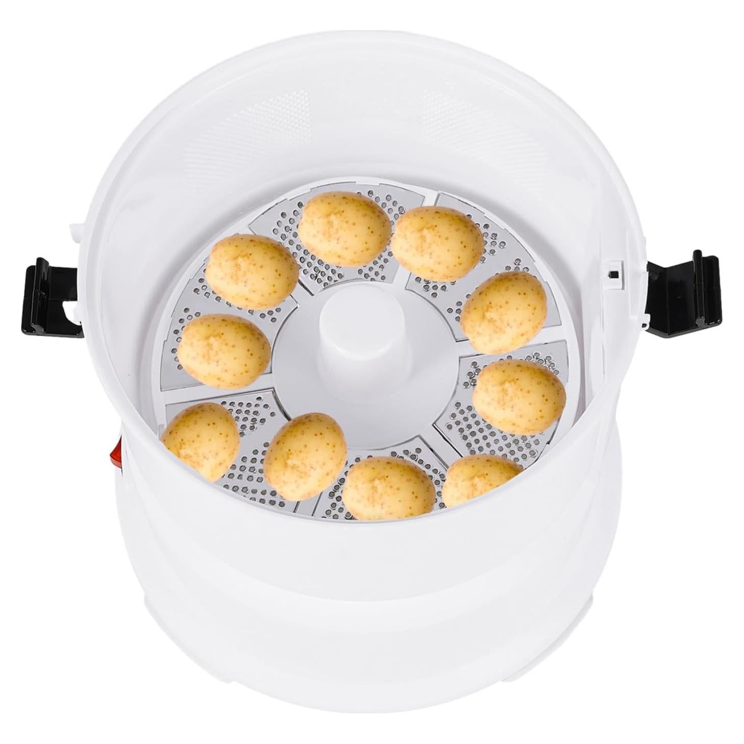 Pelador de Patatas Eléctrico 2 en 1 CHINEGER 85W Automático