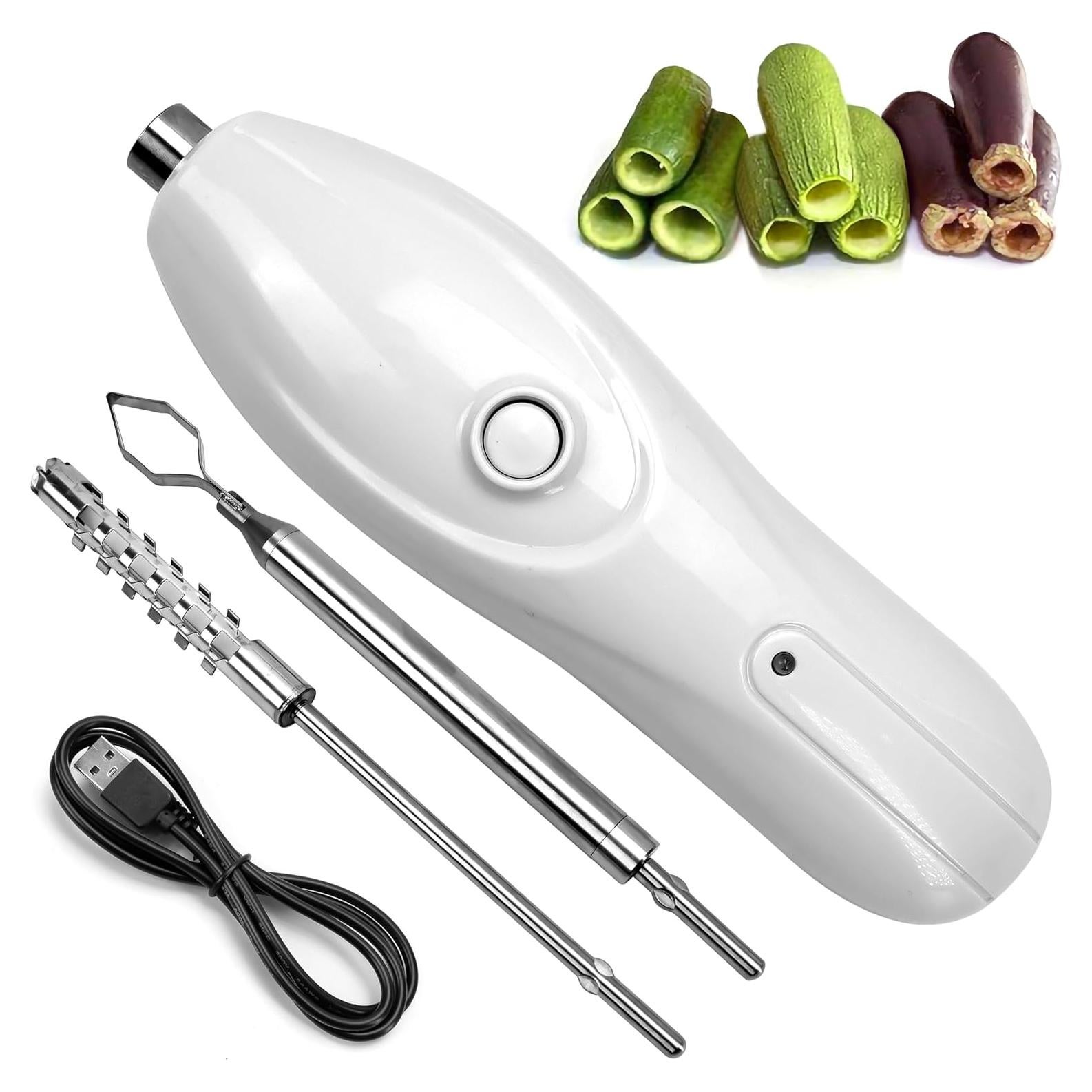 Corer de Verduras BuleVina Eléctrico Inalámbrico 326g 2 Cuchillas
