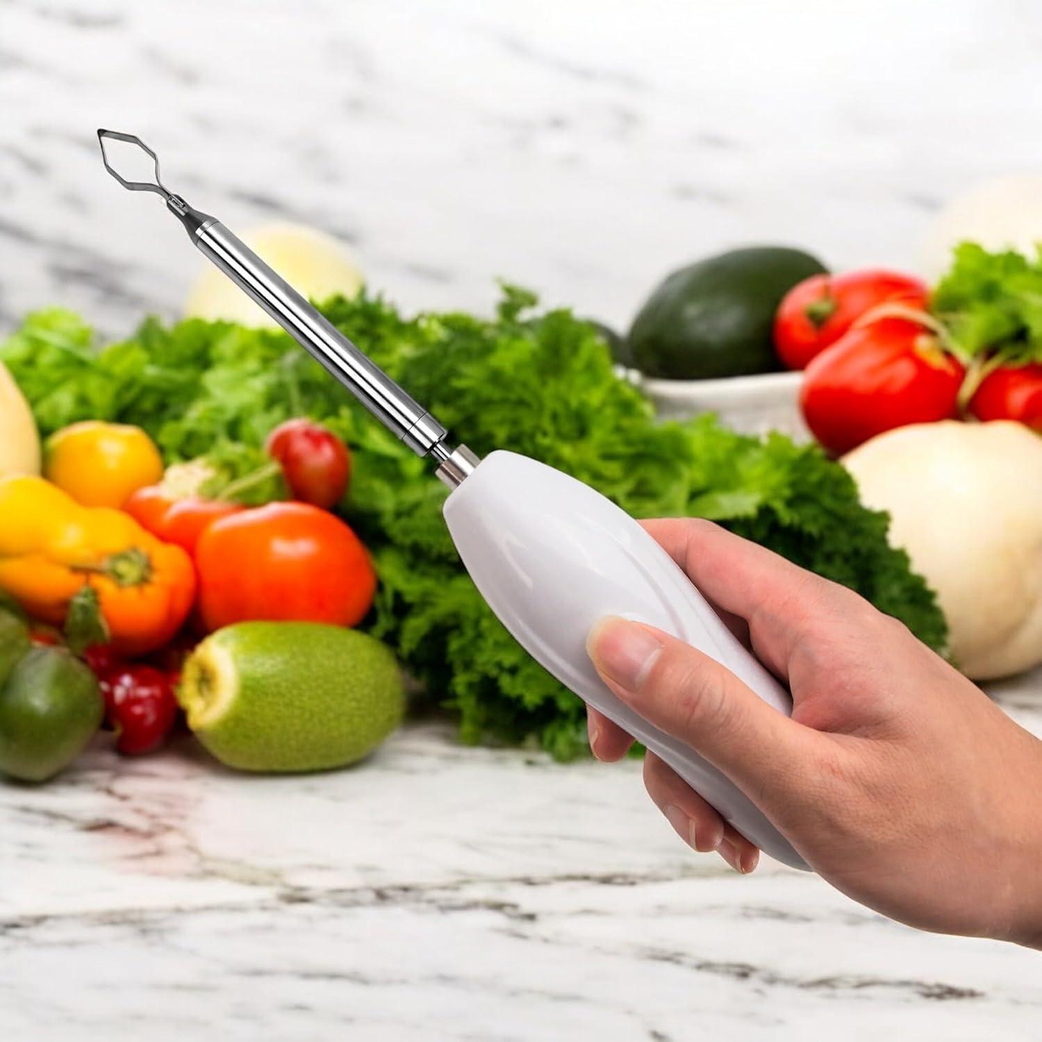 Corer de Verduras BuleVina Eléctrico Inalámbrico 326g 2 Cuchillas