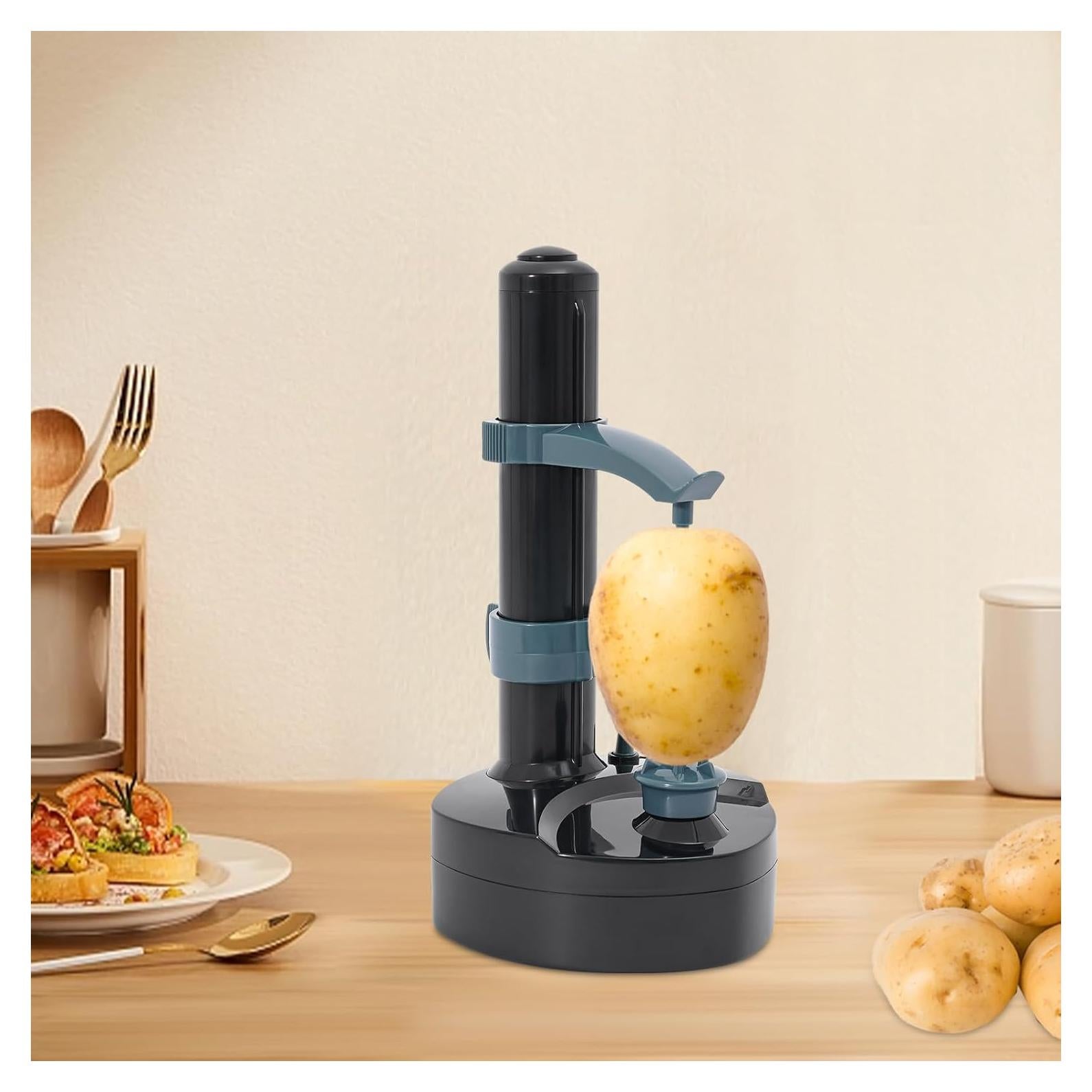 Pelador Eléctrico de Papas LULUGOGOTOP 24W Automático Negro