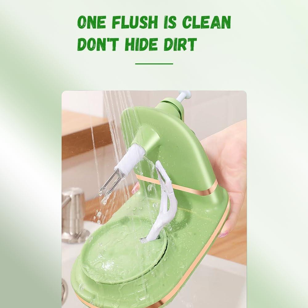 Pelador de Manzana y Pera ULAKLU Verde Claro, Automático y Antideslizante