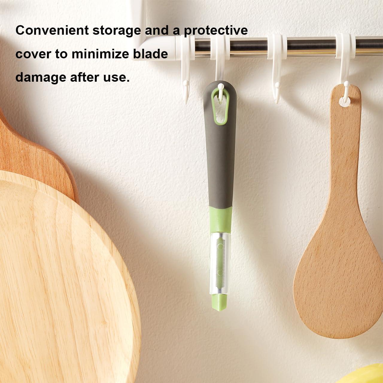 Pelador giratorio de frutas y verduras Fanmusic - Acero inoxidable