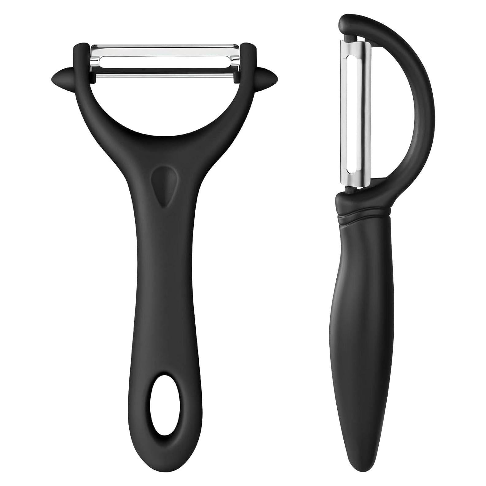 Set de Peladores de Verduras AUAUY 2PCS Acero Inoxidable