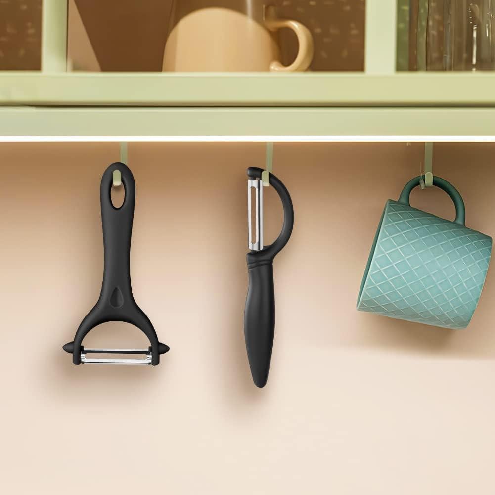 Set de Peladores de Verduras AUAUY 2PCS Acero Inoxidable