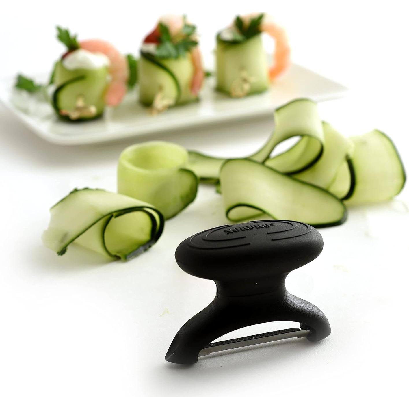 Pelador Manual Giratorio Norpro 133 Grip-EZ - Acero Inoxidable