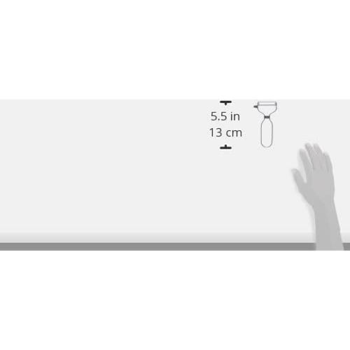 Pelador Profesional Arcos Niquelado 13.97 cm para Frutas y Verduras