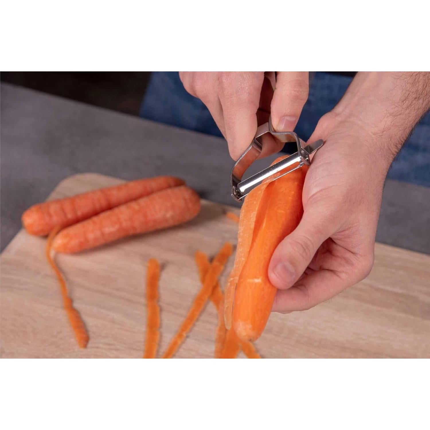 Pelador Profesional Arcos Niquelado 13.97 cm para Frutas y Verduras