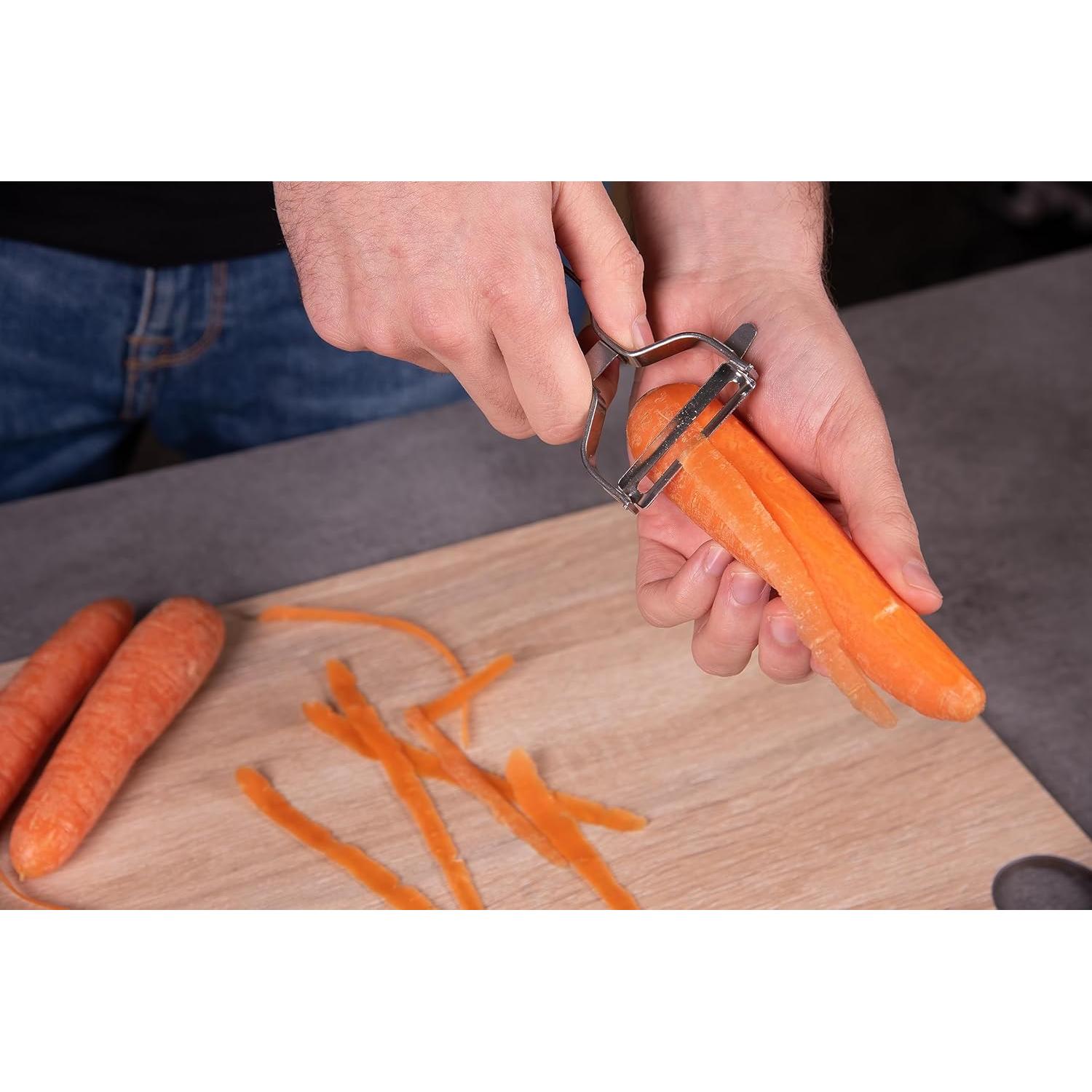 Pelador Profesional Arcos Niquelado 13.97 cm para Frutas y Verduras