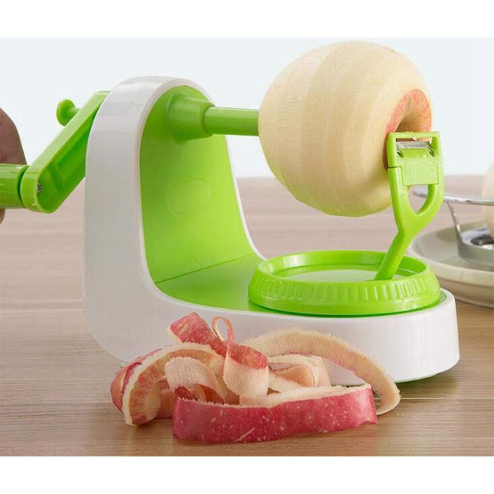 Pelador de Manzana Manual OUKEYI con Cortador de 8 Cuchillas