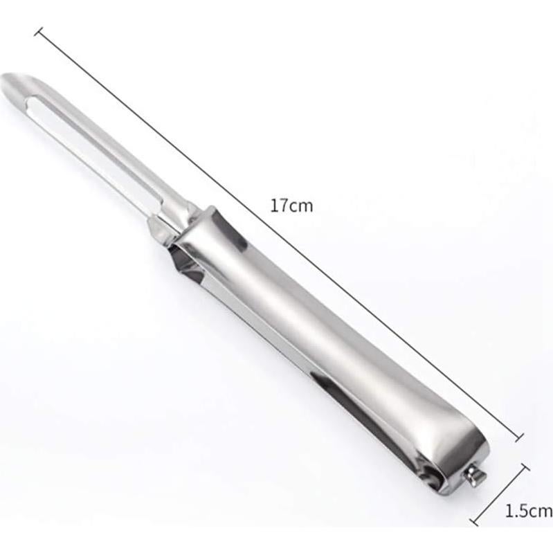 Pelador de Verduras y Frutas Yun River - Acero Inoxidable Ergonómico