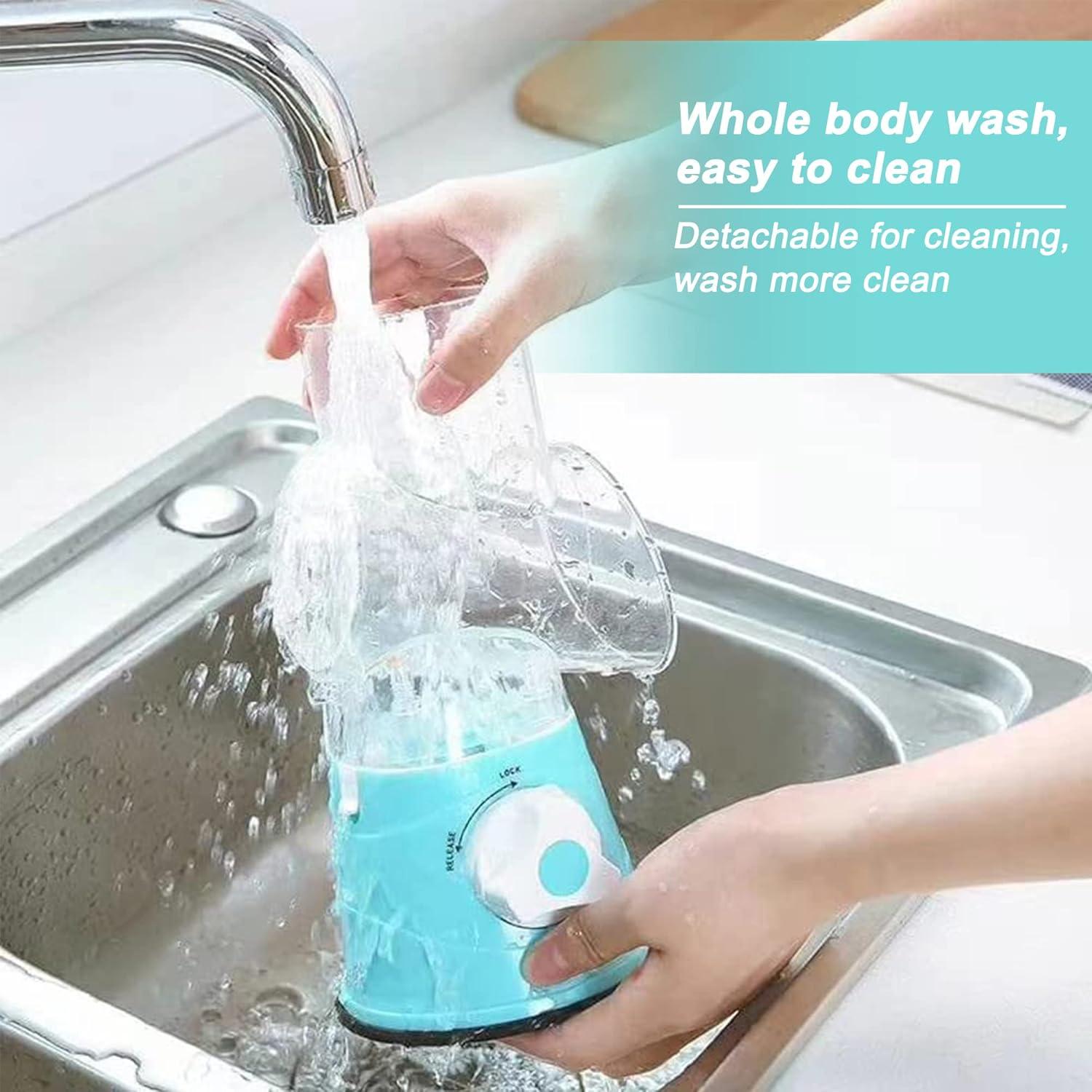 Rallador de Queso Rotatorio Genérico con 3 Cuchillas Inoxidable