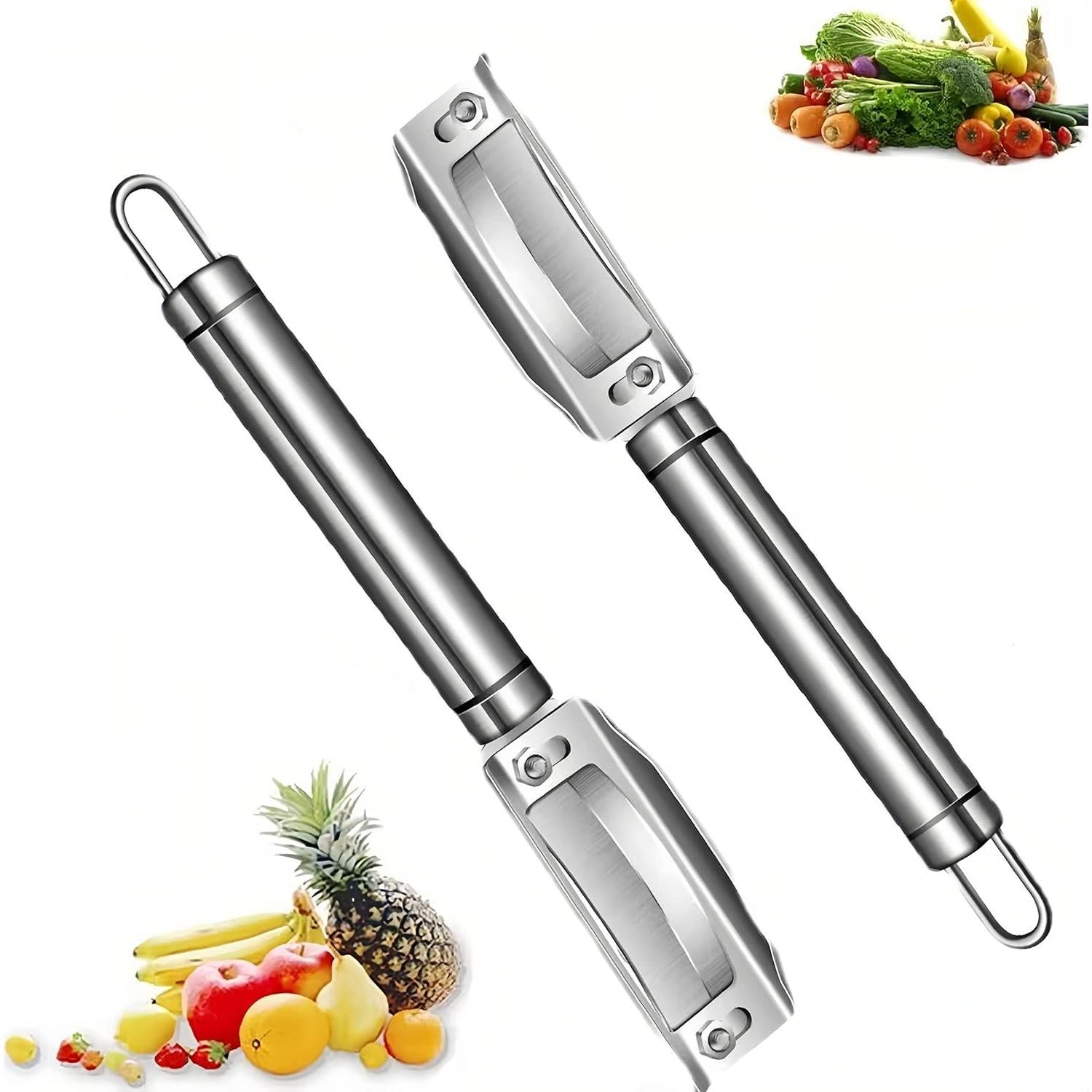 Pelador de Verduras TLIOCAS Acero Inoxidable Alta Resistencia