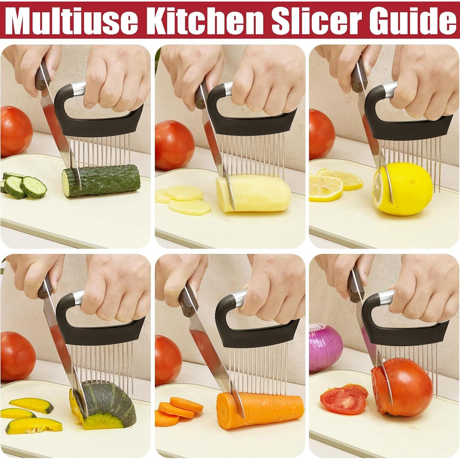 Cortador de Cebolla y Ablandador de Carne Furneet - Acero Inoxidable