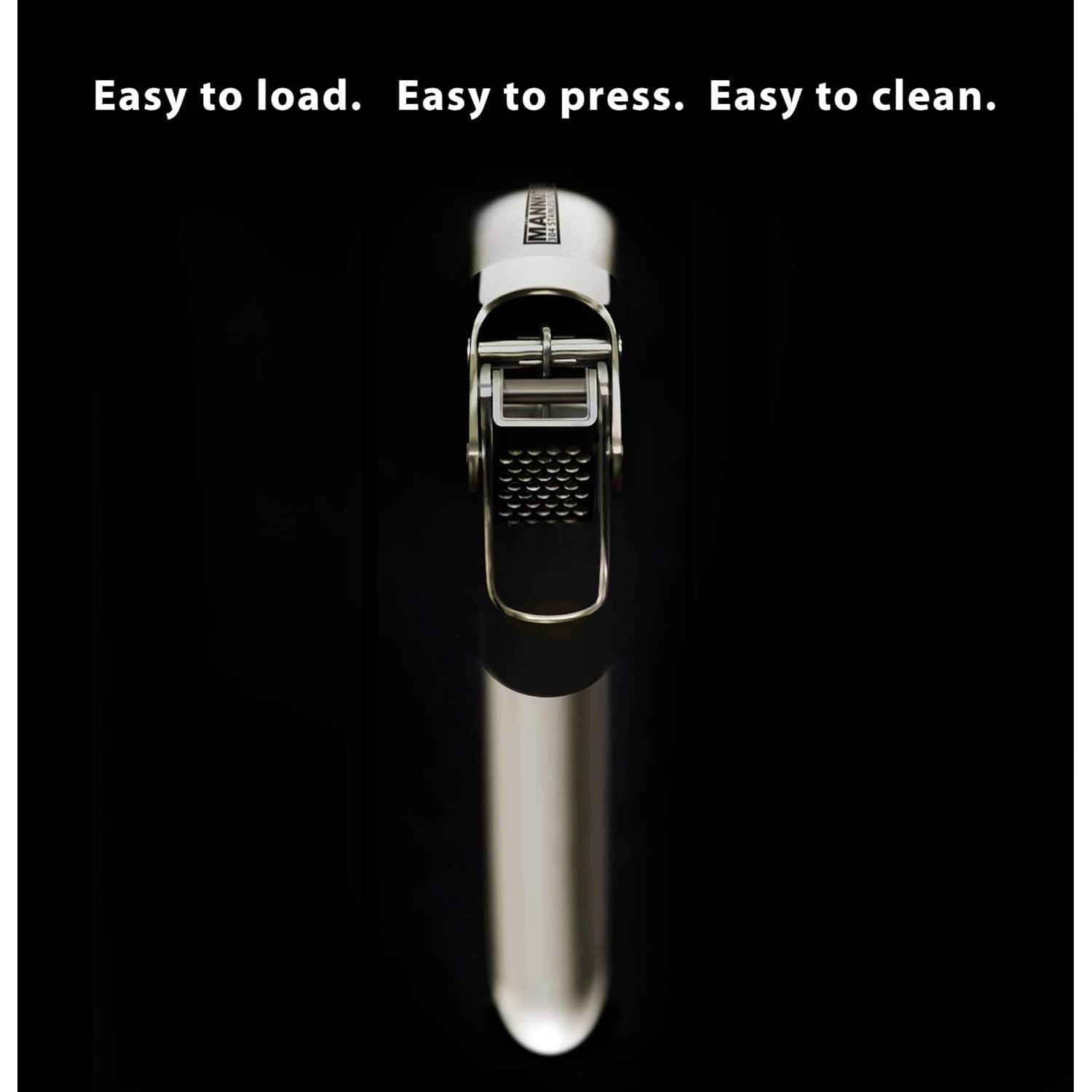 Prensa de Ajo Profesional MANNKITCHEN MK81279 Acero Inoxidable