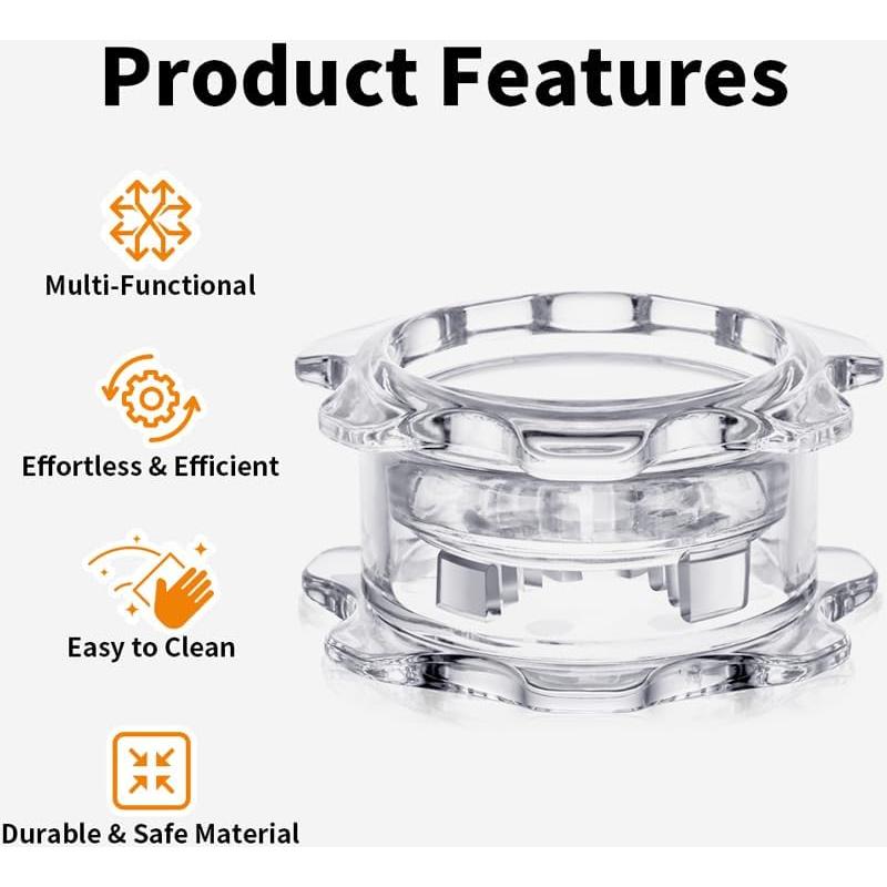 Triturador de Ajo Manual Genérico GT-2025 - Utensilio de Cocina