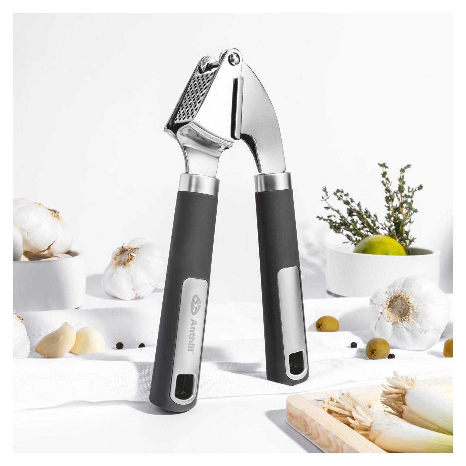 Prensa de Ajo Gourmet Easy - Acero Inoxidable 304 - Fácil Limpieza