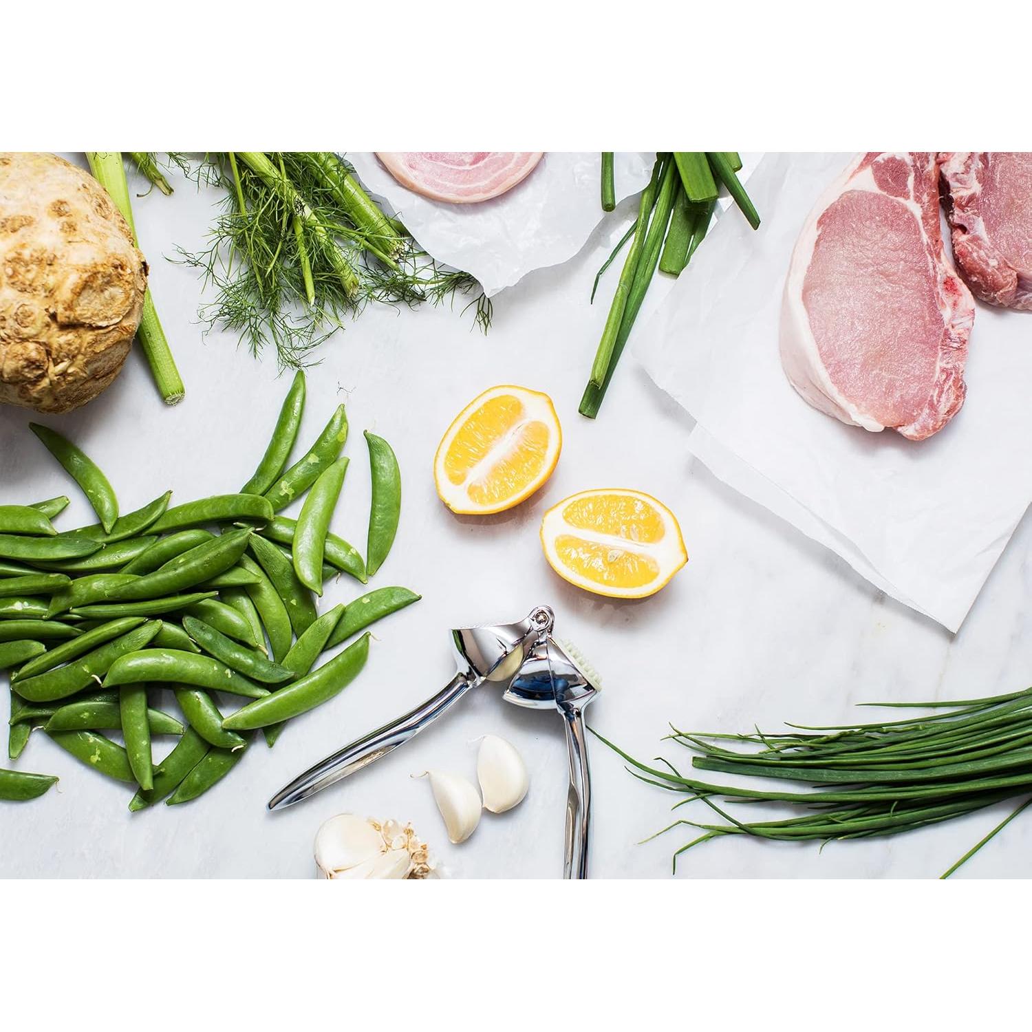 Prensa de Ajo RSVP International 17.78 cm Acero Cromo