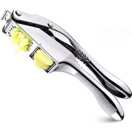 Prensa de Ajo Multifuncional Genérico - Aluminio y Acero Inoxidable