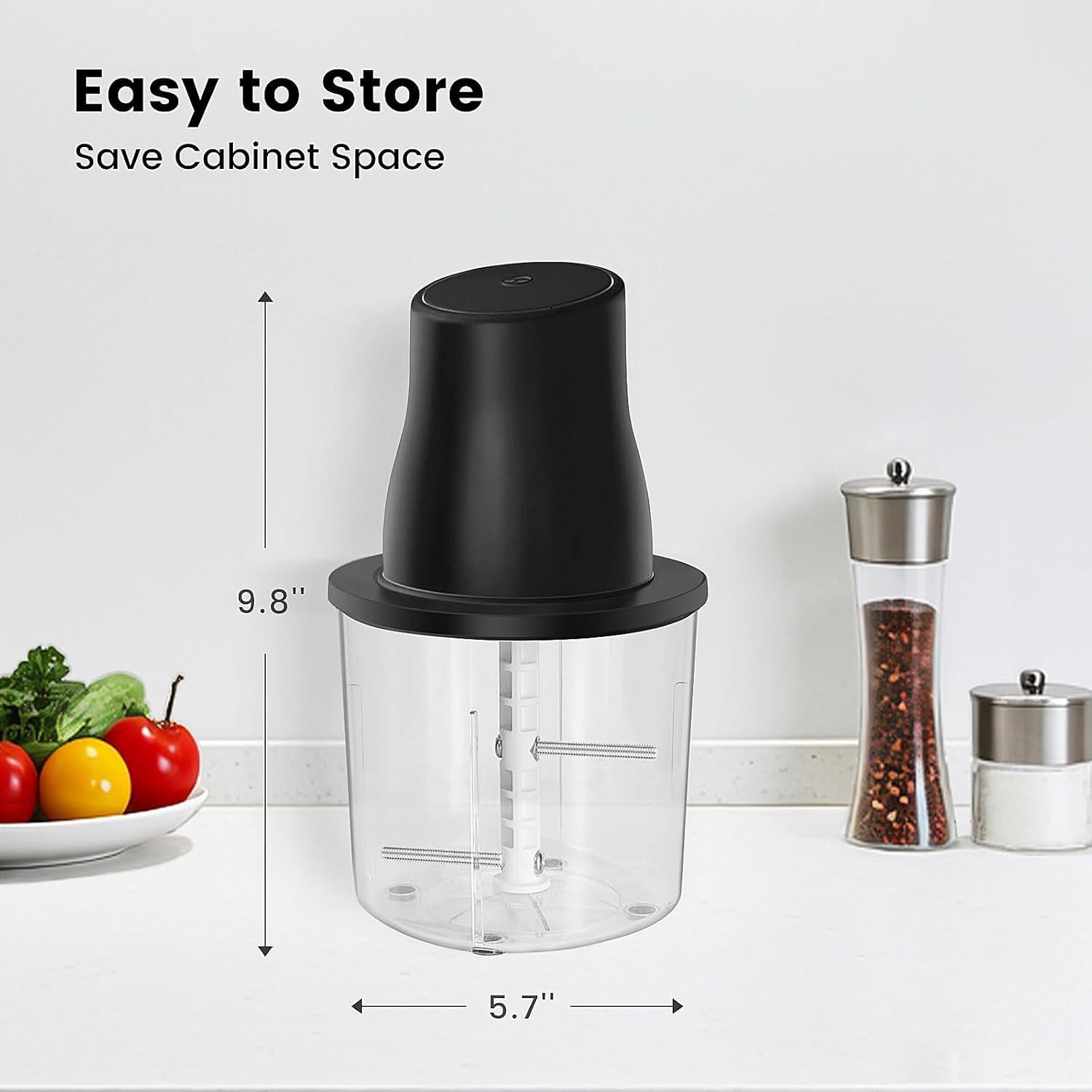 Desgarrador de Pollo Eléctrico Didforu 250W con Molinillo