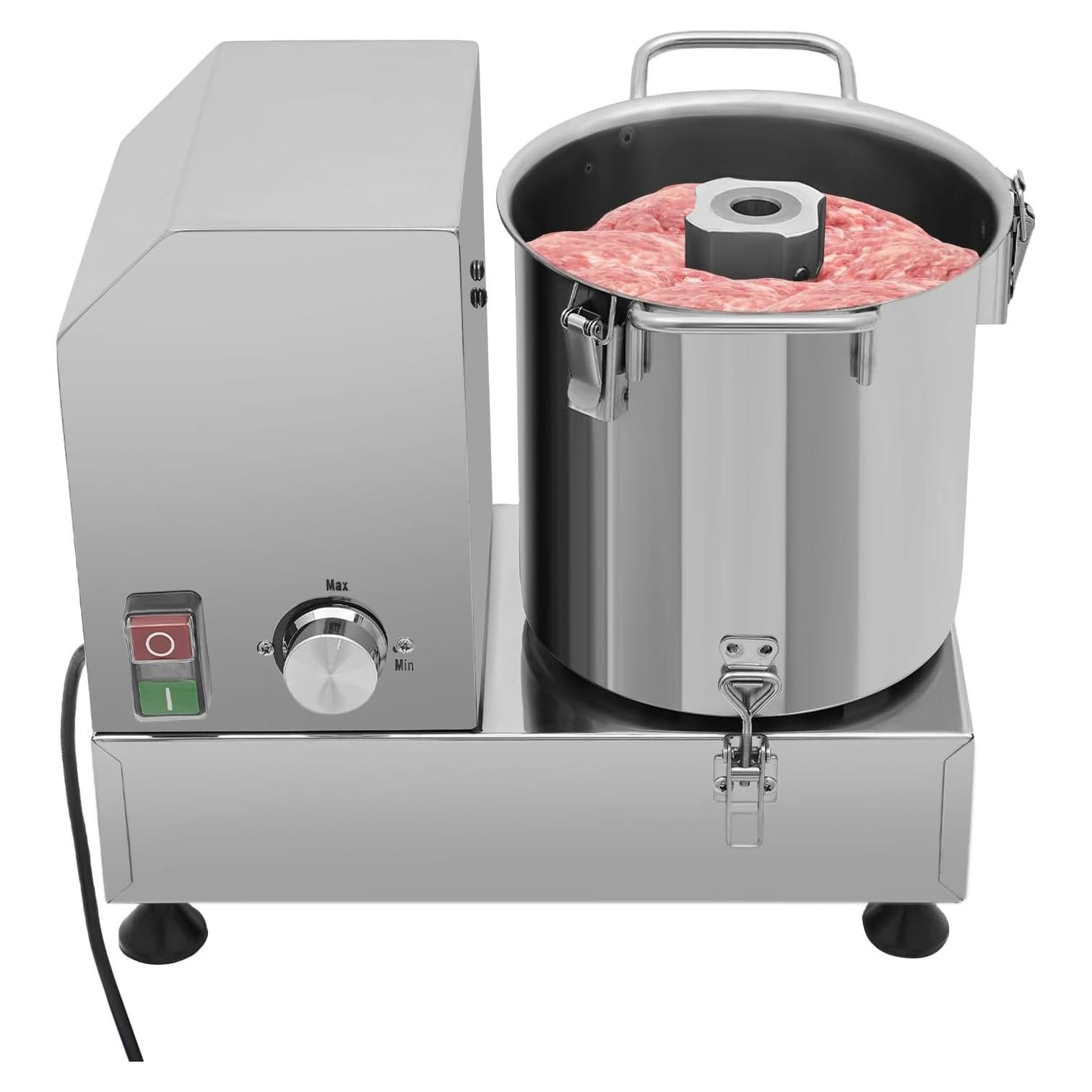 Procesador de Alimentos Eléctrico Oyfumki 1200W 6L Acero Inoxidable