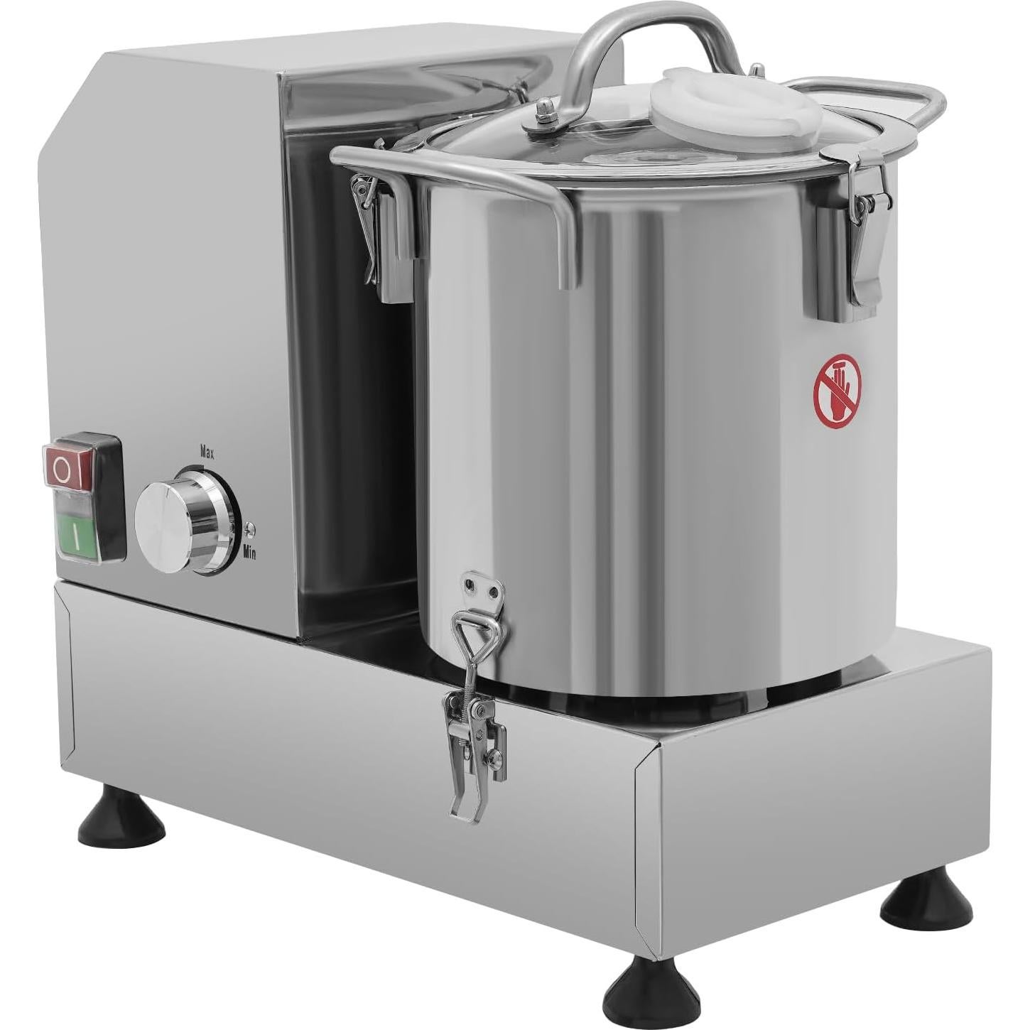 Procesador de Alimentos Eléctrico Oyfumki 1200W 6L Acero Inoxidable