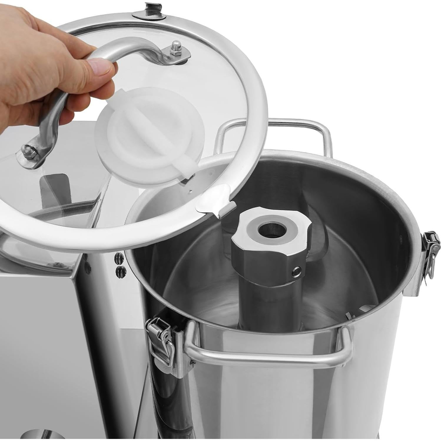 Procesador de Alimentos Eléctrico Oyfumki 1200W 6L Acero Inoxidable